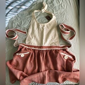 Sur la Table Apron Vintage Inspired Harvest